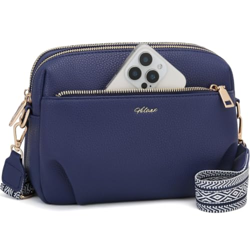 Image of Crossbody Bag for Women Vegan Leather Handbag Purse Anti Theft RFID