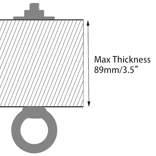 Image of M8 Long Stainless Steel Eye Bolts with Nuts 4 Pack, M8 x 100mm (5 /16 inch x 4 inch) Shoulder Lifting Eye Bolt for Swing Board, Heavy Duty Threaded Ring Screw Eyebolts Kits for Tie Down Outdoor