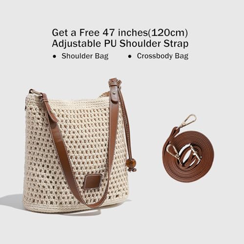 Bolso Tote de Verano Tejido a Crochet Suave miniatura 2