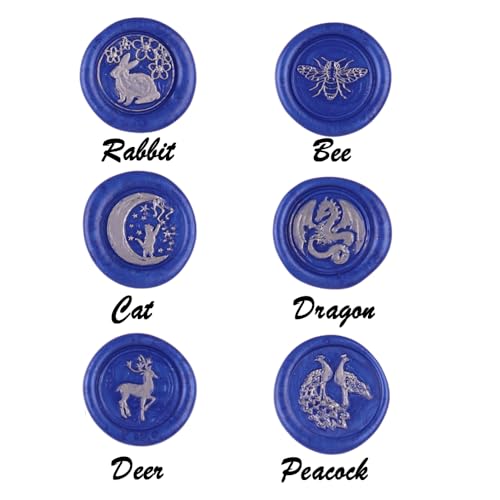 Kit de tampons de cire alphabet initial pour emballage cadeau et fêtes - 2
