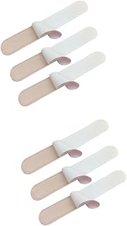 FRCOLOR 100 Peças Almofadas Sem Forro De Suor Almofadas De Suor Descartáveis Absorventes De Suor Absorventes De Suor Forros De Chapéu Duro Forros De Cowboy Descartáveis Underpads