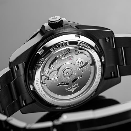Elysee GMT Automatic 10 ATM montre en acier de haute précision