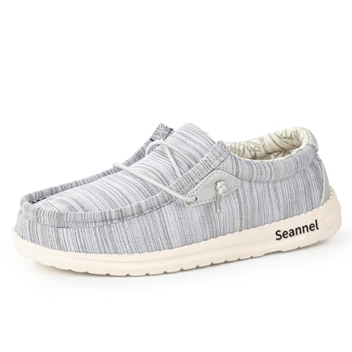 Image of Boys & Girls Slip-on Casual Loafer Kids Canvas Sneakers Toddler Walking Shoes Comfortable & Lightweight (Toddler /Little Kid)