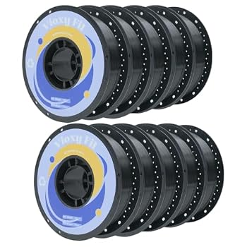 Vioxy Fil 10KG PETG Filament Bundle 1.75mm Black 3D Printing Filament