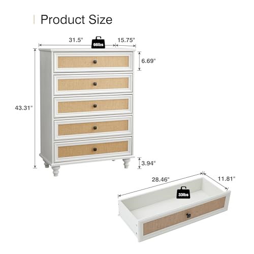10-Drawer-Dresser-for-Bedroom-Mid-Century-Modern-Wide-Wood-Rustic-Chest-of-Drawers-Wooden-Storage-Organizer-Dressers-with-Burlap-Rattan-Drawers-for-Living-Room-Hallway-Closet-Entryway-Beige-White 10 Drawer Dresser for Bedroom Mid Century Modern Wide Wood Rustic Chest of Drawers Wooden Storage Organizer Dressers with Burlap Rattan Drawers for Living Room Hallway Closet Entryway Beige White