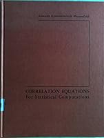 Correlation Equations: For Statistical Computations B00USL6KDC Book Cover