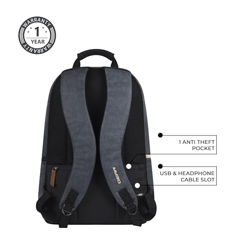 Gear Classic 20L Faux Leather Anti-Theft Backpack - Image 8 of 8
