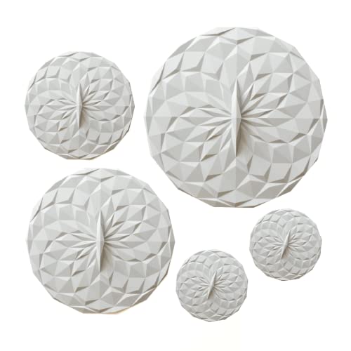 GIR: Get It Right Silicone Lids – Reusable Bowl Covers for Food Storage – 5-Pack (4" to 10") – Studio White