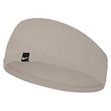 NIKE Seamless Headband Particle Beige Bandana, Erwachsene, Unisex, Black White (Mehrfarbig), Einheitsgröße