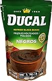 Ducal Refried Black Beans Pouch, 14.1 Ounce (Pack of 18) - Instant Vegetarian Refried Black Beans, Non-GMO And Gluten-Free - Excellent Source in Protein And Iron, Cholesterol Free