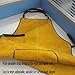 Cowhide Welding Apron, Heat-Resistant Heavy-Duty Work Apron for Welder Blacksmith, with Tool Pocket (Color : Yellow, Size : 105x60cm)