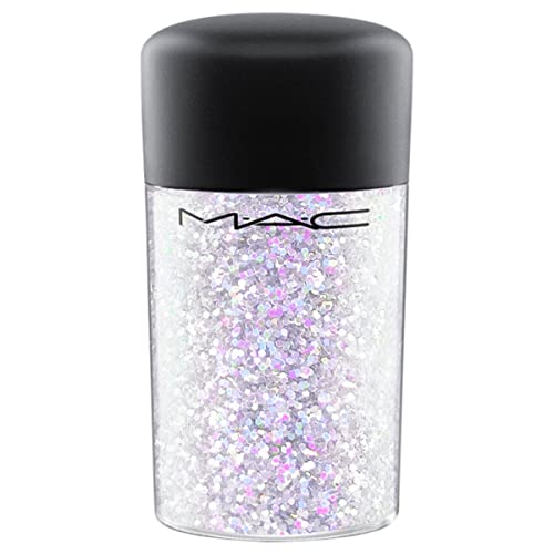 Glitter Iridescent White Mac 4,5 g : paillettes blanches pour maquillage éclatant