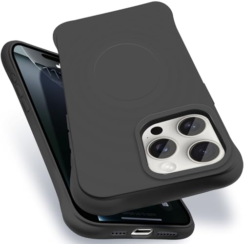 For iPhone 16ProMax�p�� MagSafe�Ή� �P�[�X �ϏՌ� �ČRMIL�K�i �A�C�t�H��16ProMax�p�� �X�}�z�P�[�X �V���R�� �ی�P�[�X ��p�ق�16ProMax�p�� �J�o�[ �X�g���b�v�z�[���t�� �����h�~ ���C�����X�[�d�Ή� 