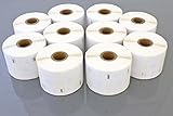 Medidas: mm x m vhbw 10x Etiquetas Cinta adhesiva per Dymo Labelwriter 310, 310 II, 310 Turbo II, 320, 320 II, 330, 330 Turbo, 330 Turbo II, 400 Duo por Dymo 11354.