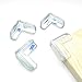 Table Corner Protectors for Baby Safety - 20 Pack Baby Safety Clear Furniture Corner Guards Corner Protector with 3M Adhesive, L-Shaped (Clear)