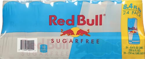 Image of Red Bull Sugar Free Energy Drink, 8.4 Fl Oz, 24 Cans (Pack of 2)