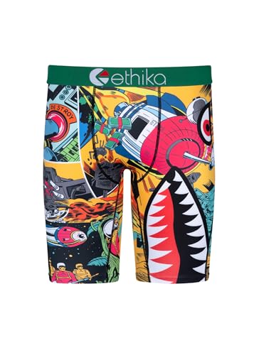 Ethika Boys Staple Boxer Brief | BMR Villain (AST, X-Large)