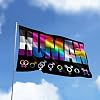 Bandiera Transgender Pride 3x5 Piedi Con Grommets - LGBTQIA Per Parate E Pride