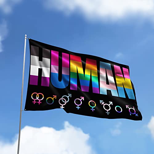 Bandeira de orgulho de 9,5 x 15,2 cm ao ar livre orgulho gay bandeira de arco-íris cores vivas e à p