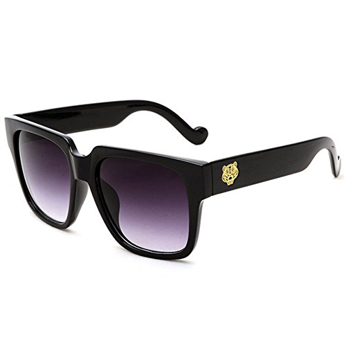 Lunettes de soleil UV400 Wayfarer rectangulaires unisexes de 65MM