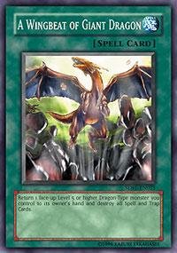 Yu-Gi-Oh! - A Wingbeat of Giant Dragon (SDRL-EN025) - Structure Deck: Rise of The Dragon Lords - 1st Edition
