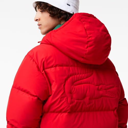 Lacoste Mens Men's Quilted Water-repellent Short Jacket3