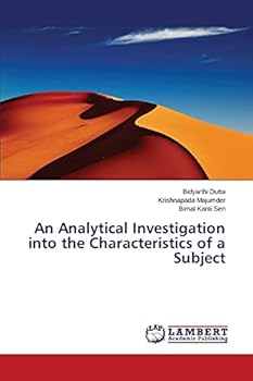 Paperback An Analytical Investigation into the Characteristics of a Subject Book