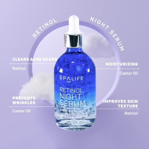 Spalife RETS500WB Spa Life Face Serum: Retinol Night Serum With White Pearl Capsules thumb #4