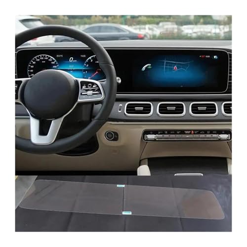 Film protection écran Mercedes GLE 450e verre trempé navigation 2024 12,3 pouces