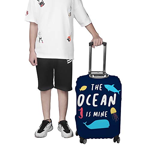 Housse de valise à roulettes océan CHEHONG pour vos voyages