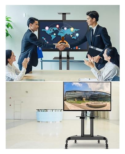 Soporte móvil para TV con ruedas, base universal miniatura 3