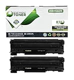Renewable Toner Compatible Laser Toner Cartridge Replacement for HP 85A CE285A Canon CRG-125 3484B001AA (Black, 2-Pack)