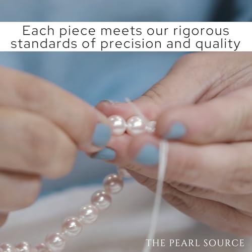 The Pearl Source 14K Gold 7-8mm AAAA Quality Round Multicolor Freshwater Cultured Pearl Bracelet for Women4