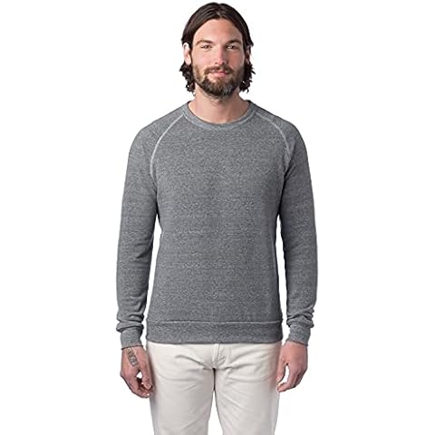 Alternative Men's Champ Fleece Sweatshirt, Eco Grey, Large Cover