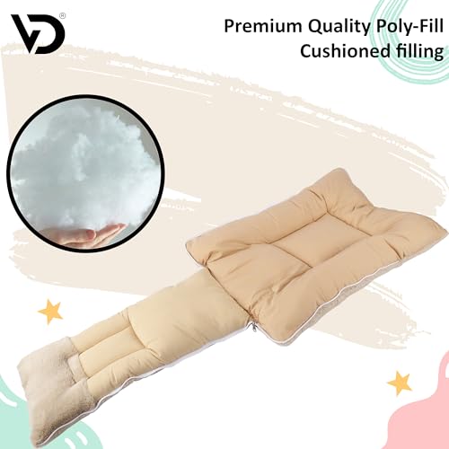 Image of Baby Sleeping Bag for Newborns Soft & Cozy Infant Carry Nest | 3-in-1 Baby Wrapper, Sleeping Sack & Carrier | Sleeping Pod | Baby Bedding Set, Baby Portable Bassinet (0-6 Months) Brown