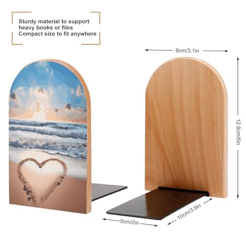 Sujetalibros de corazón románticos para regalar a lectores en cumpleaños 3
