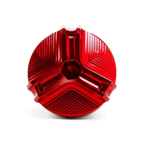 Tapas de líquido de frenos para Kawasaki Z1000 y Z1000R 2017-2022, recambio delantero y trasero rojo