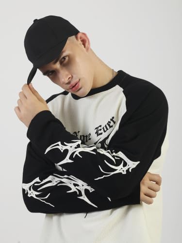 Maniac Mens Fear Printed Waffle T-Shirt - Image 4