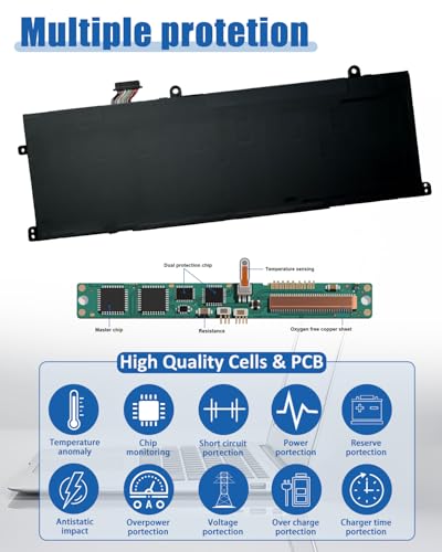Image of WE04XL N39857-005 Battery for HP Envy X360 16-AC 16-AD 2-in-1, Spectre X360 14-EU 2-in-1, Pavilion Plus 16-AB /16T-AB, Pavilion Plus 14-ey /14-ew Series 86Wh