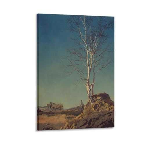Toile Parrish Bouleau blanc Maxfield pour habiller un mur vide