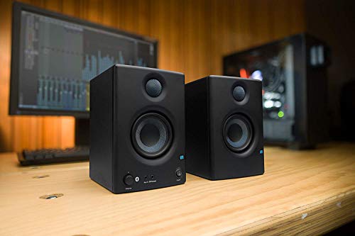 Presonus Pair Of Eris E3.5 3.5" 2-Way 25W Nearfield Bluetooth Studio Monitors With And Pro Cable Kit #TOP2