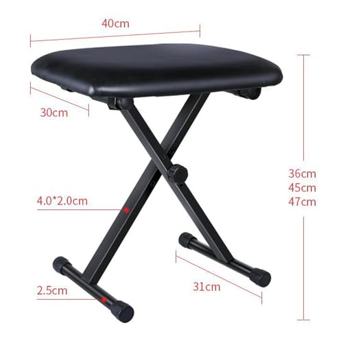 Baoblaze Banc de Piano de, Chaise de Clavier de Musique pour Professionnel - Les Beatles, Paul McCartney, John Lennon, RIngo Starr, George Harrison Baoblaze Banc de Piano de, Chaise de Clavier de Musique pour Professionnel – Image 4