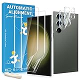 [Touch Responsive&Haute Sensibilité]: Pour Samsung Galaxy S23 Ultra 5G film protection compatible avec le lecteur d'empreinte, une haute sensibilité tactile et assure une performance de réponse rapide.