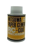 福岡工業 ミツワ ペーパーセメント RC(黄) 丸缶 250ml