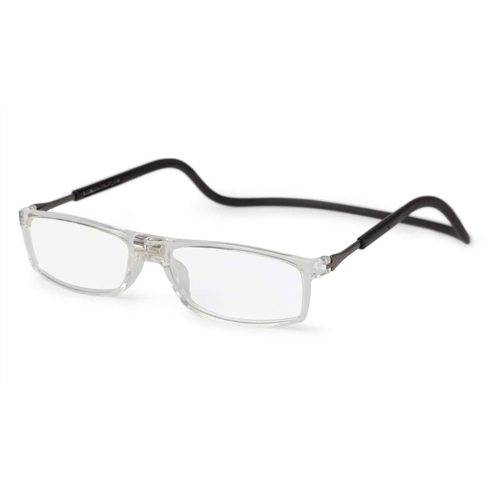 okulary do czytania doku magnetyczny styl kliknij z miękkim etui regulowane pręty antyrefleksyjne soczewki dioptrii od +1,00 do +3,50