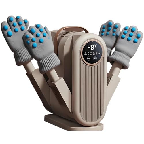 Skotorkare med UV-sanitisering, justerbar timer och dubbla uppvärmningslägen, 360° varmluftsblåsning, omfattande skovård och luktborttagare