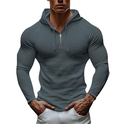 Chaquetones hombre invierno sudadera informal con capucha deportiva ligera S