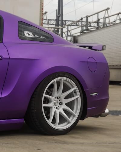 Image of WALLMATE Carbon & Matellic Wrap Sheet Roll Film Sticker Decal Waterproof Car Styling Wrap Auto Vehicle Accessories(12x86 Inch,PurpleMetallic)