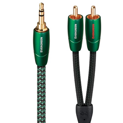 Audioquest Evergreen Audio Interconnect 1m (3 feet 4inches) 3.5mm to RCA