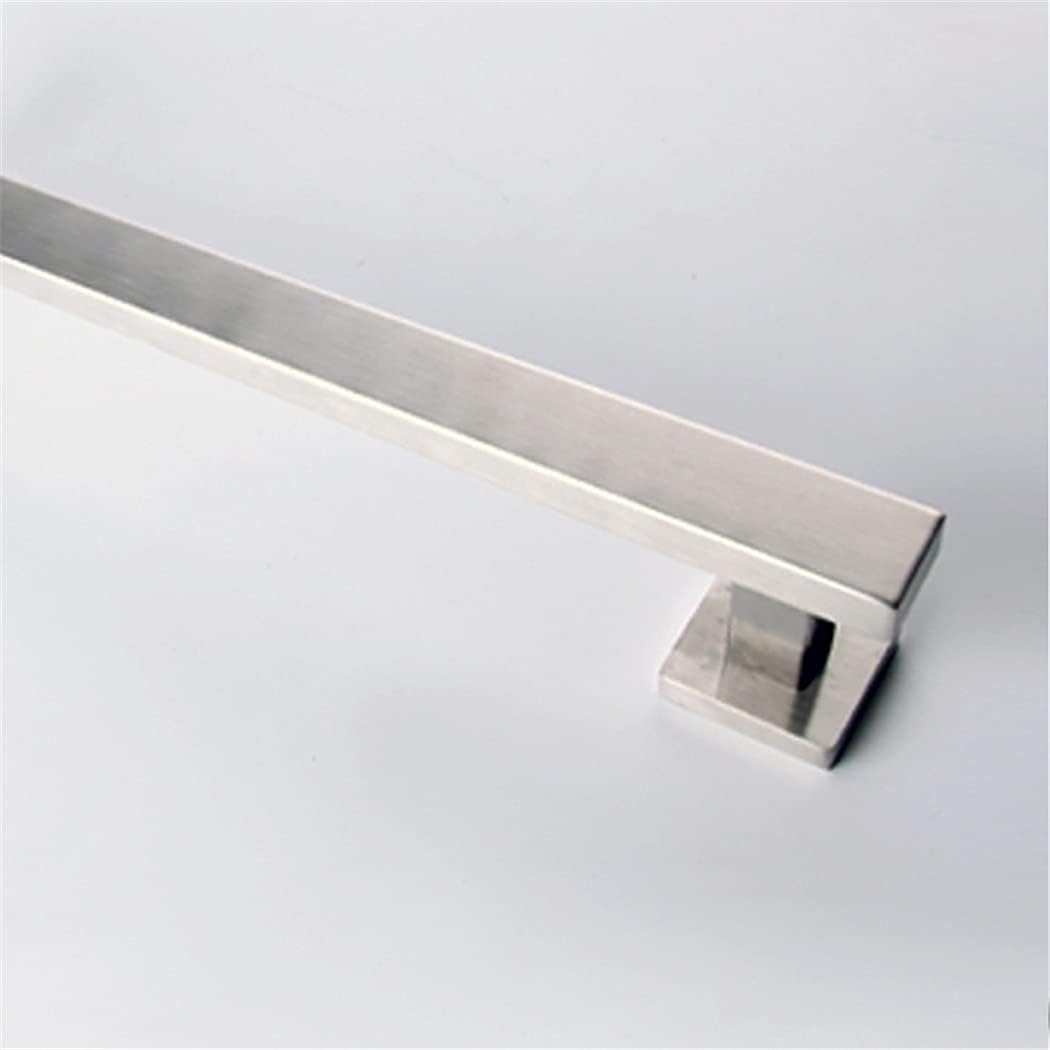 KEHAIOO Stainless Steel Adjustable Shower Slide Bar Bath Handheld Shower Rail Sliding Rod with Hand Shower & Hose Brushed Nickel